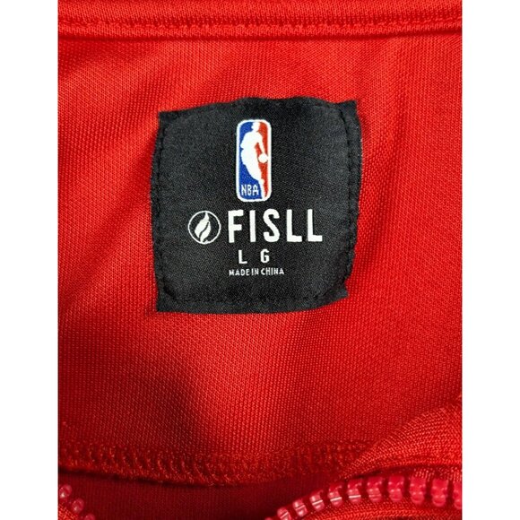 Toronto Raptors FISLL Mens Long Sleeve 1/4 Zip Size Large Basketball NBA Canada - Picture 3 of 3